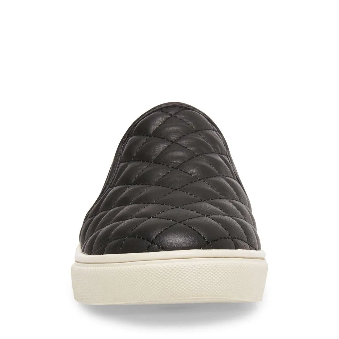 Steve Madden Ecentrcq Sporty Chic Quilted Slip-on Sneaker Black (6, Black)