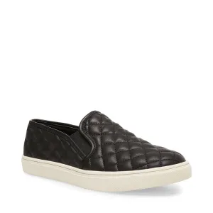 Steve Madden Ecentrcq Sporty Chic Quilted Slip-on Sneaker Black (6, Black)