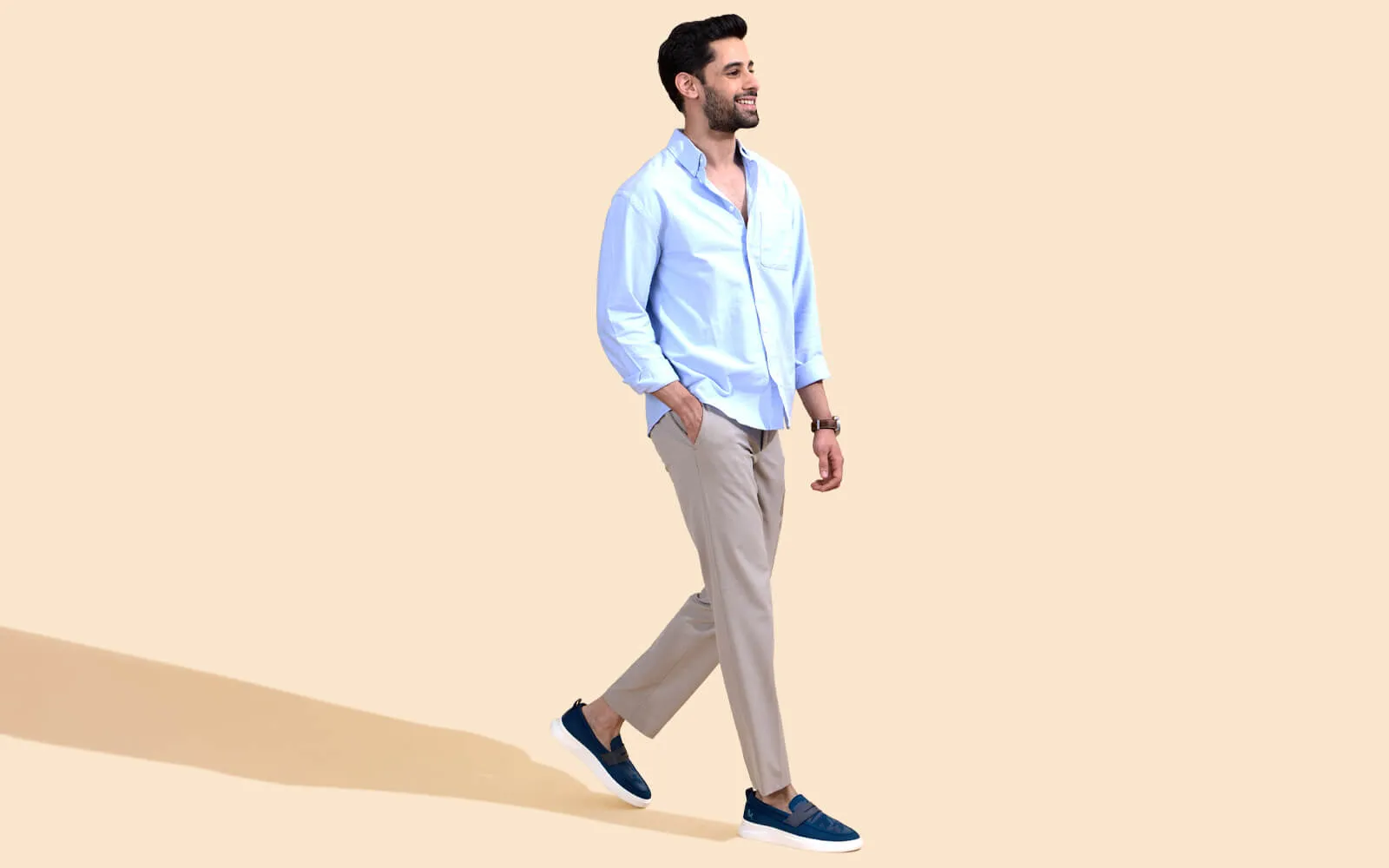 The Breezy Loafers : Blue