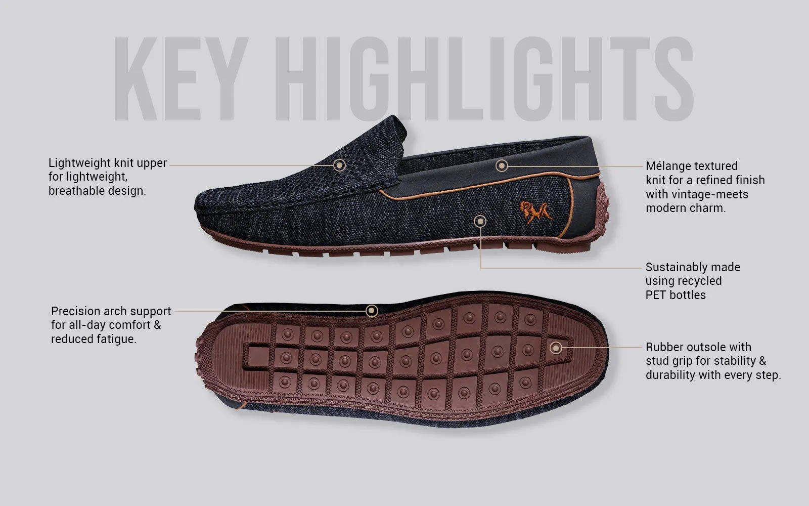The Weave Loafers : Black