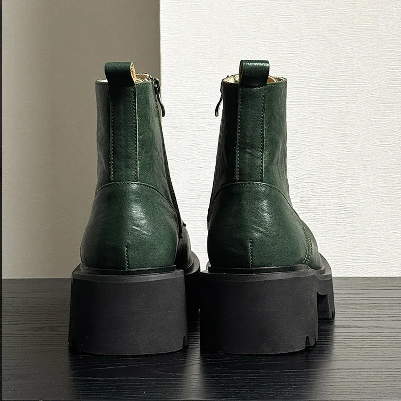 Veltique Slip Dress Boots