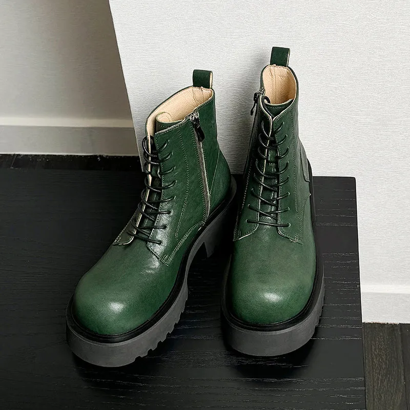 Veltique Slip Dress Boots