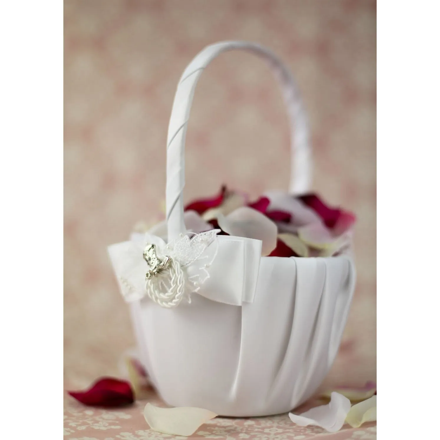 Western Cowboy Lasso Wedding Flowergirl Basket